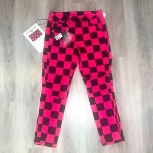 G-Star | Jeans | Gstar Elwood X25 Pink Chefs Check Print | Poshmark